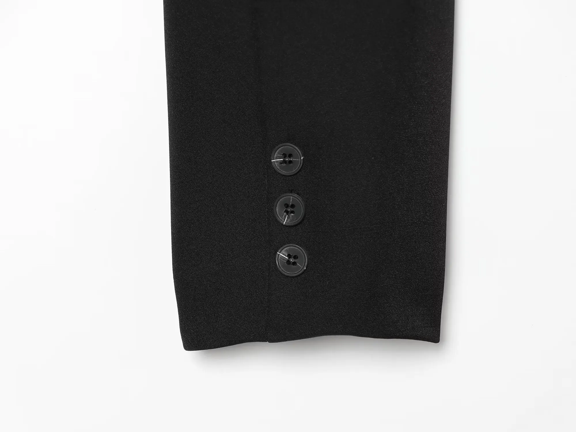 BSAY 2026 Neues Damen-Set mit Stehkragen-Blazer und Ballonhose, Ein-Knopf-Verschluss, Hohe Taille, Locker Geschnitten, Lässiges Büro-Zweiteiler-Outfit – Detail 15