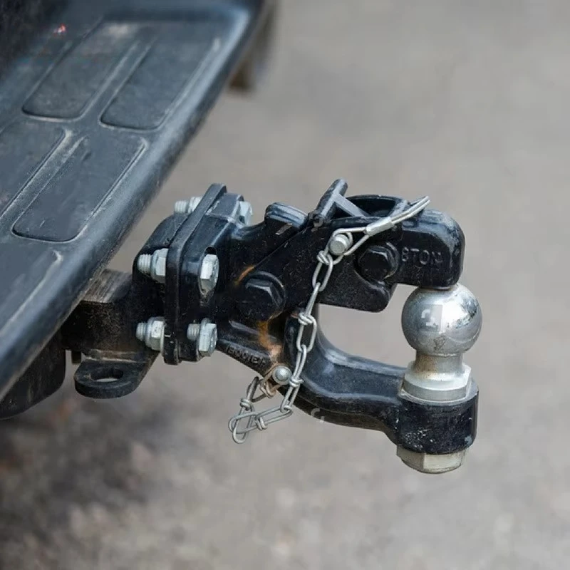 Forged Combination Pintle Hook With Ball 2-5/16 Inch Trailer Parts & Accessories