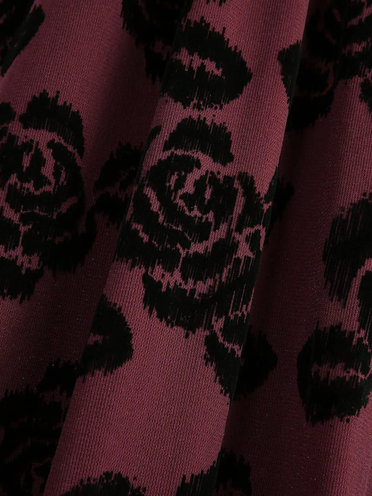 ROSEGAL Abiti taglie forti con spalle scoperte Fiore rosa stampato con volant in pizzo increspato Abito elegante da donna primavera estate