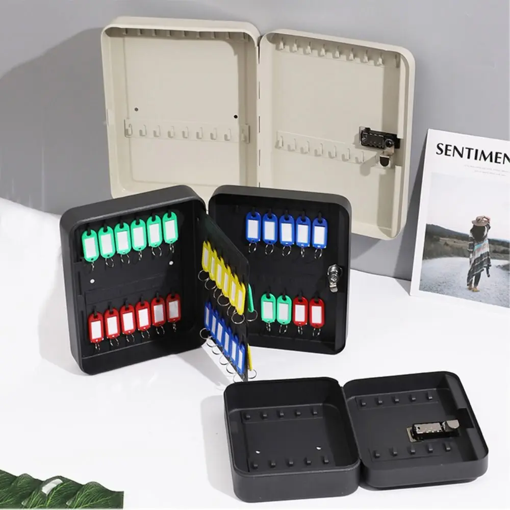 New 20/48 Position Key Storage Lock Box Colored Tags Key/Code Lock Key Cabinet Security Key Safe Box Home Office Business