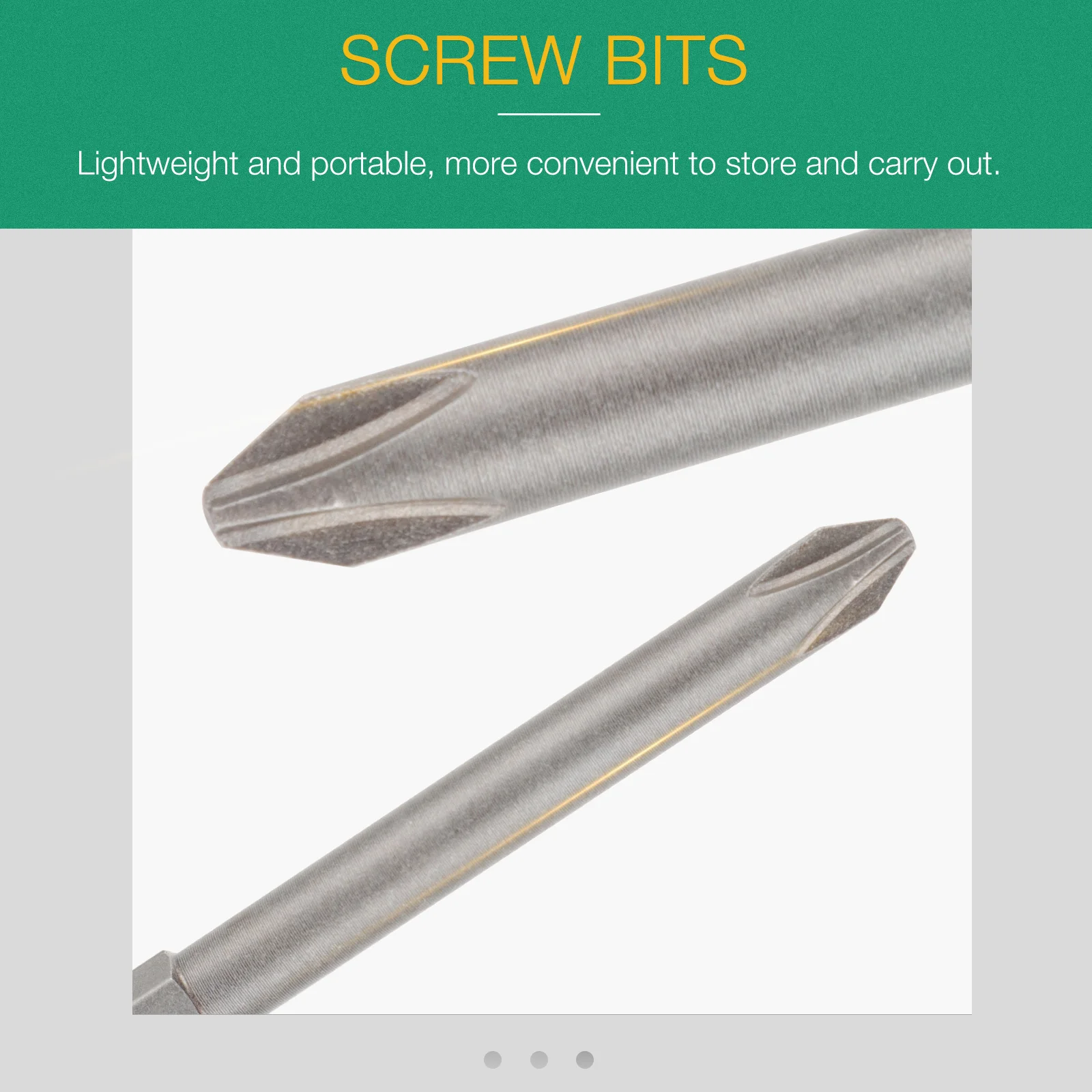 

8pcs Screwdriver Bits Magnetic Chrome Vanadium Steel Heavy Duty Head Kit for Maintenance Disassembly Assembly