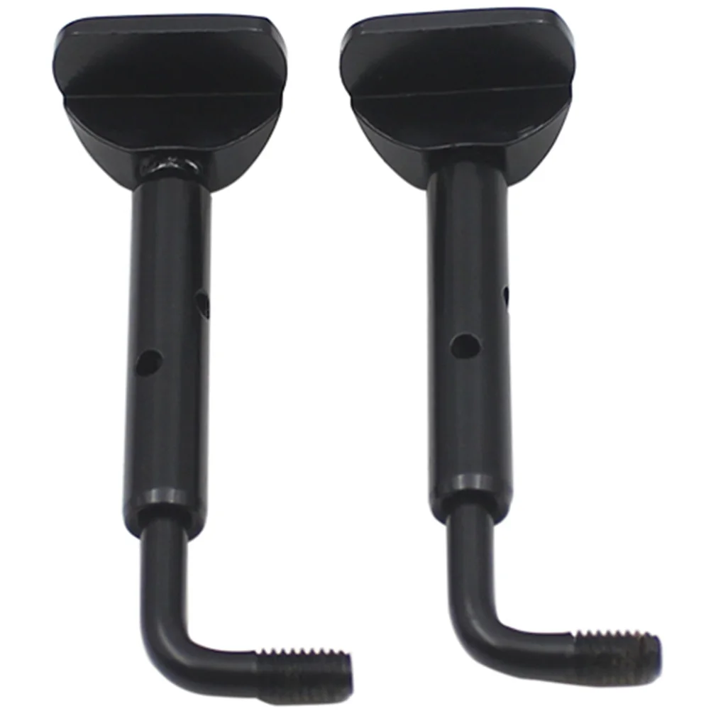 

2pcs Violin Chin Rest Screws Silver 3 4 4 Compatible Metal Durable Easy Install Adjust Clamps Parts Accessories