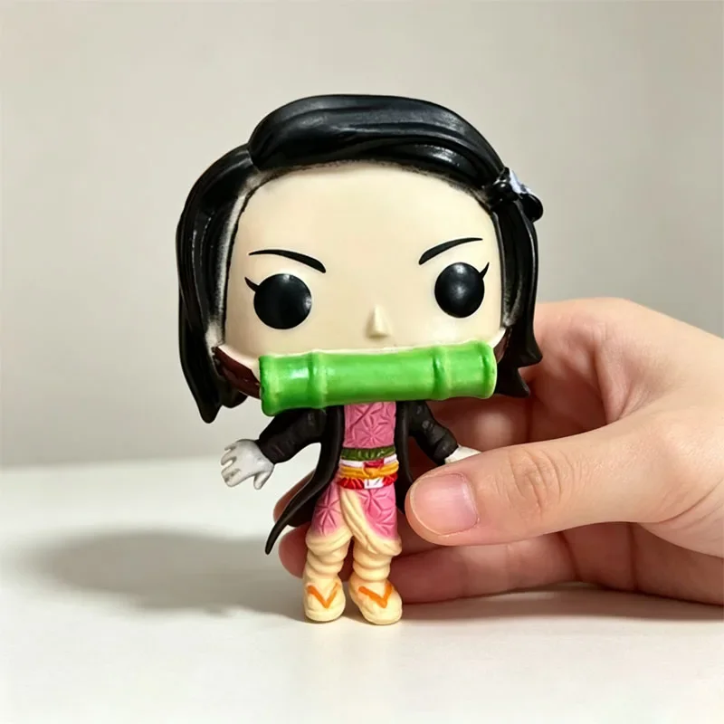 Japanische Dämonen-Cartoon-Actionfigur, Sammlerstück aus Vinyl, Tischdekoration, Geburtstagsgeschenk für Teenager-Anime-Liebhaber. – Detail 4
