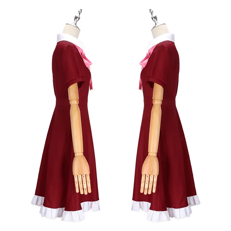 In magazzino Elise Costume Cosplay cani randagi Anime BSD Bungo Dog Erisu Alice Cos Dress Set completo Halloween