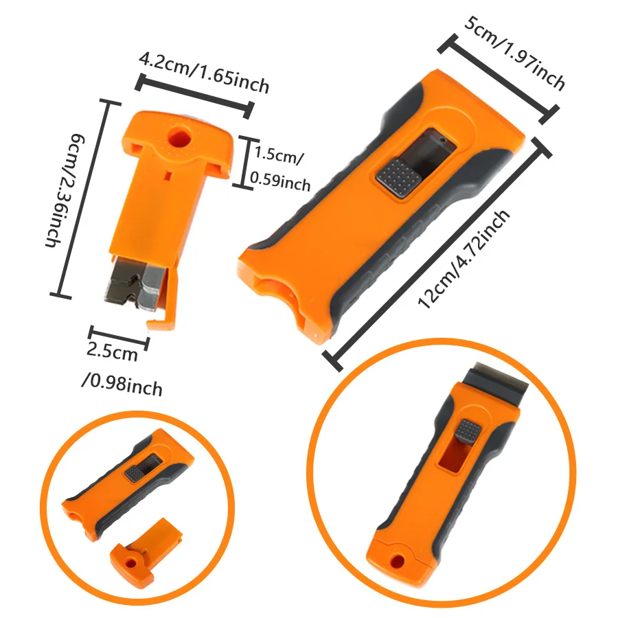 Kit de herramientas de limpieza de ventanas, raspador de película de vinilo para ventana de coche, se puede utilizar para película de teléfono móvil, accesorios para coche, herramientas de envoltura automática