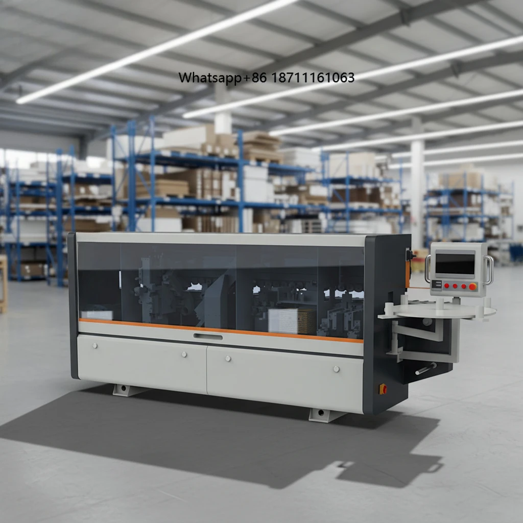 High Speed MDF PVC Wood Furniture Edge Bander Cabinet Edge Banding Machine for Mdf Doors and Drawers
