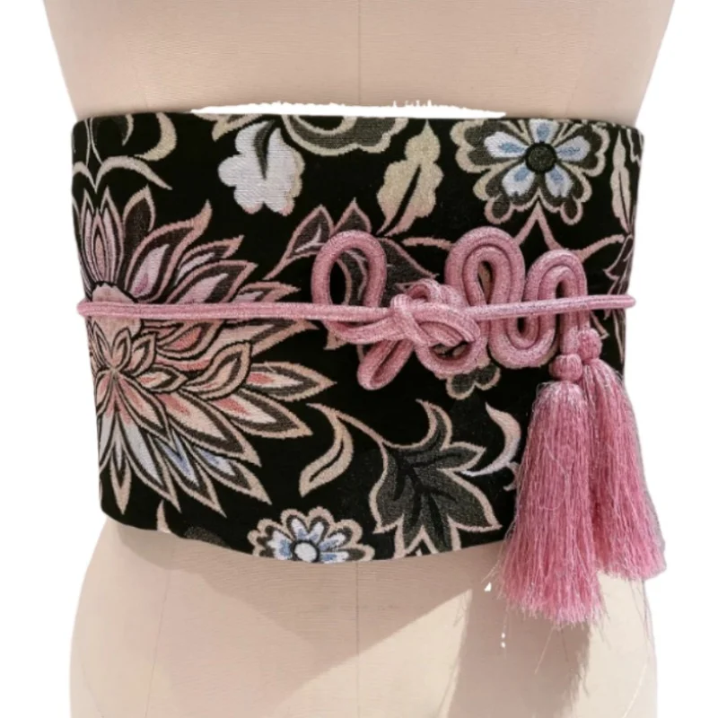 

Japanese-style Traditional Kimono Accessories Handmade Weaving Kimono Wearing of Belt Waist Rope Waist Chain