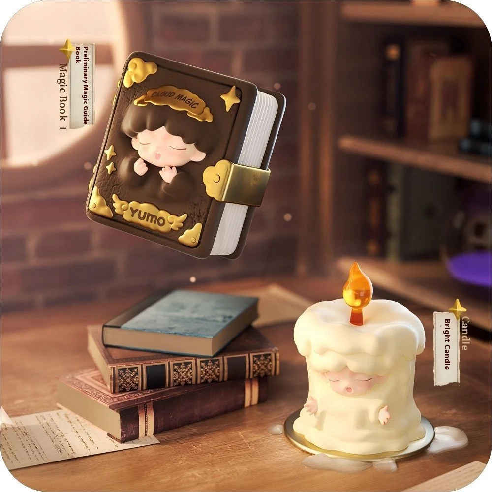 

JOTOYS YUMO Волшебный справочник, мини-слепая коробка, фигурка, сделай сам, очаровательный орнамент из бисера, модный коллекционный милый подарок