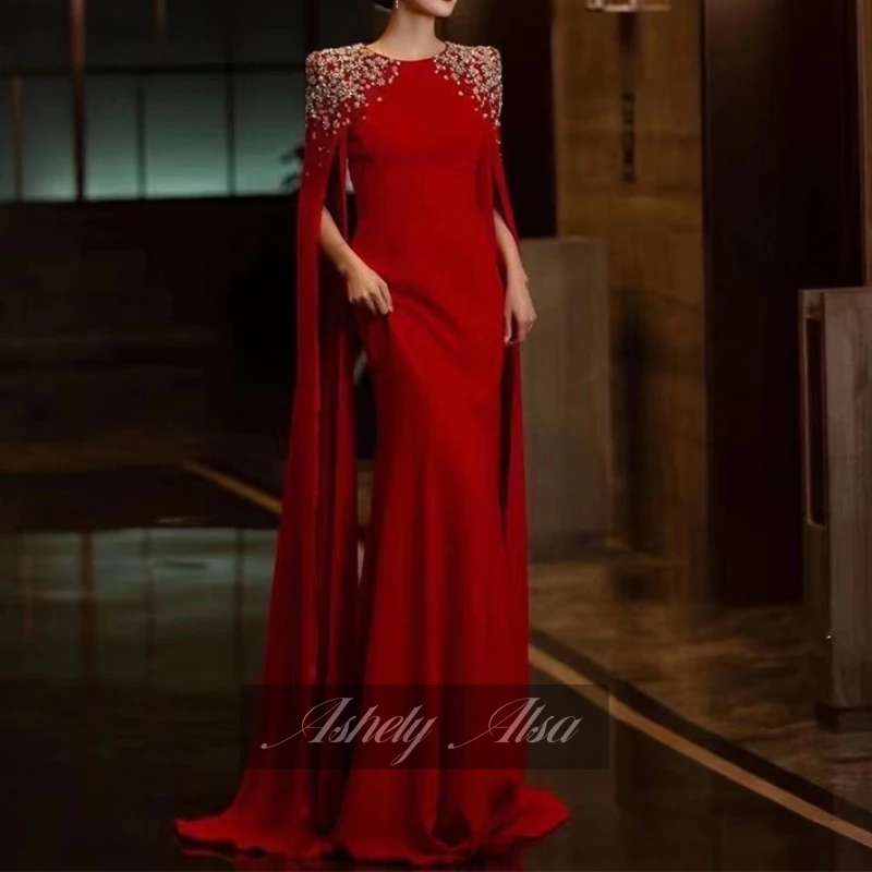 Customized Real Picture Luxury Women Celebrity Pageant Dresses Beaded Long Evening Formal Occasion Dress Runway Communion Gown