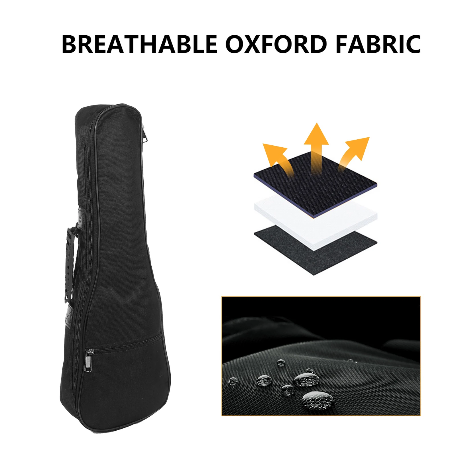 

1Pcs Ukulele Storage Bag Premium Material Waterproof Exterior Scratch Resistant Ideal Gift for Musicians Commute and Daily Use