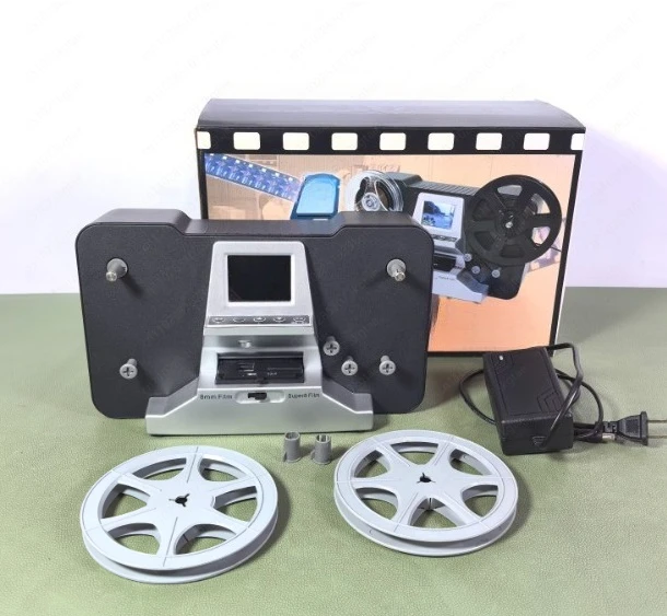 8Mm film copy to digital scanner video capture equipment