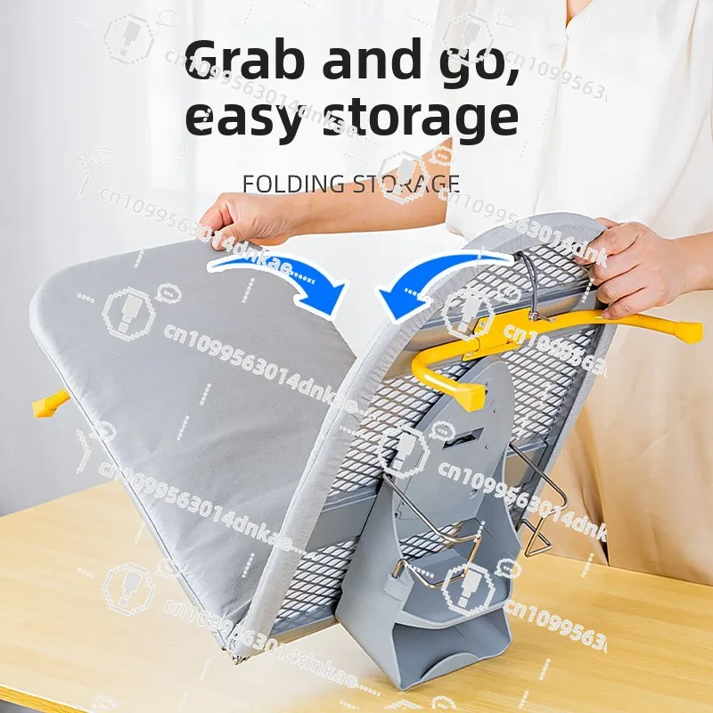 

Desktop Ironing Board, Folding, Board, Reinforced Ironing Table,Clothes with Storage Rack, Household Ironing