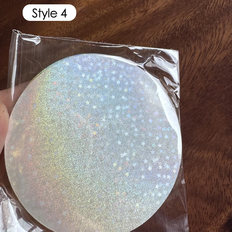 100PCS 58mm/75mm Round Badge Protective Film PVC Transparent Covers Badge Button Parts for DIY Making Dia.70mm/Dia.86mm
