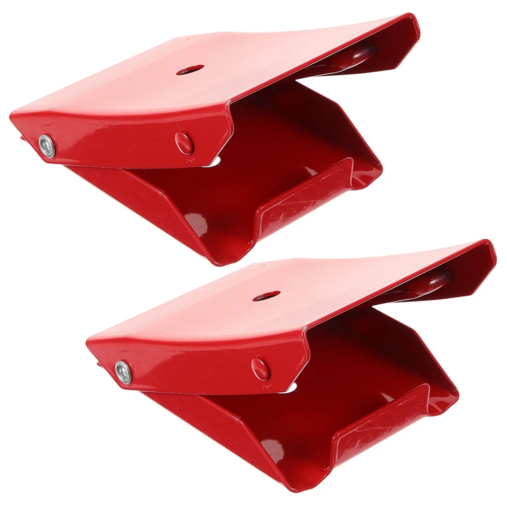 2 Stuks Autoband Anti-Slip Pads Draagbare Wheel Chocks Voor Parking Veiligheid Trailer Wiel Stopper Rv Stabilisator Blokken
