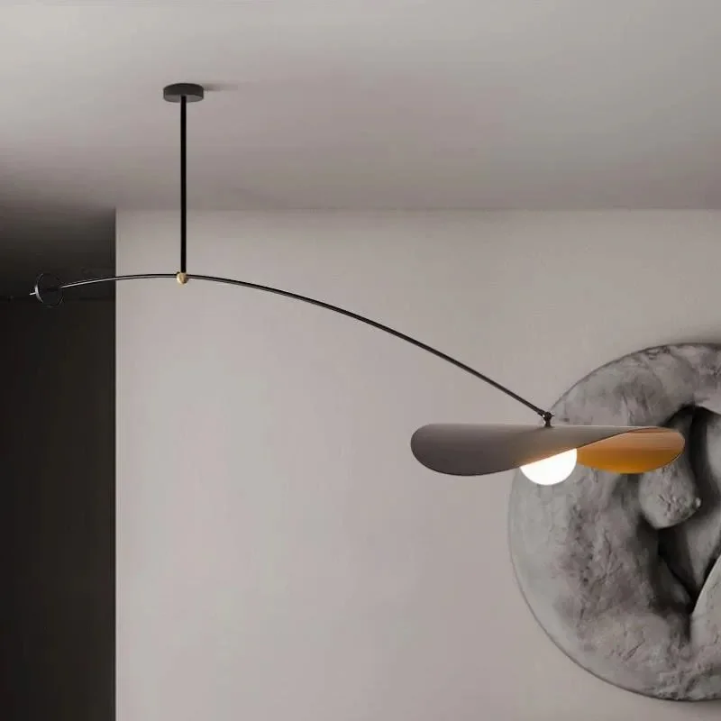 Lampada da parete industriale a LED con braccio oscillante regolabile, design a braccio lungo, per ristorante, cucina, isola, soggiorno, decorazioni per la casa