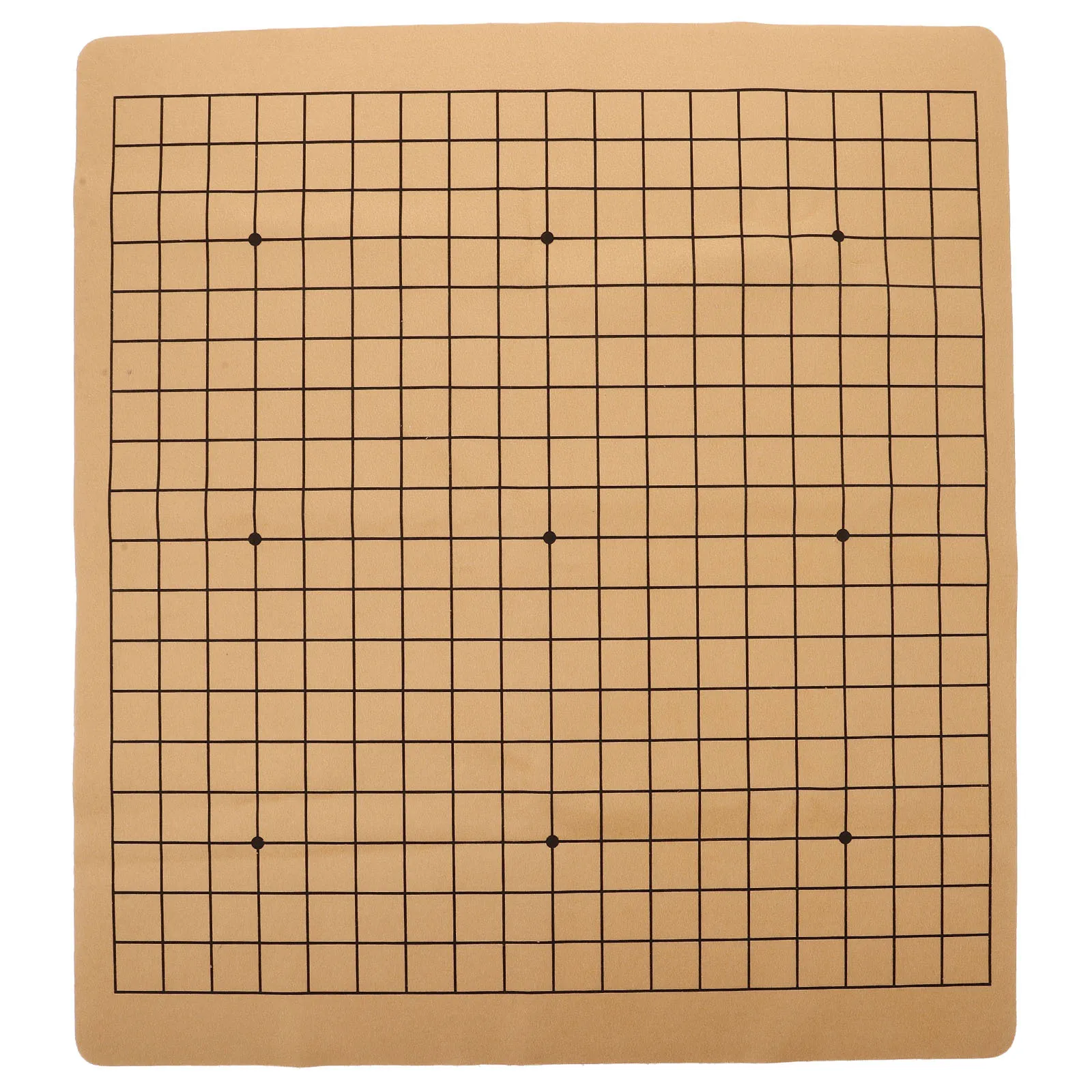 

Dual-Sided Chessboard For Xiangqi Foldable Pu Mat Roll Up Portable Marble Pattern Game Board Puzzle Exercise Thinking Skill