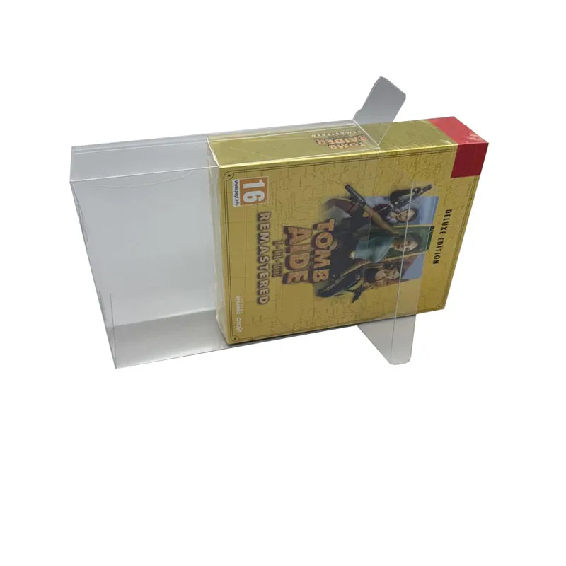 Boîte de Protection transparente pour PS5 NS pour Tomb Raider 123, édition limitée, version JP, mallette de rangement pour affichage