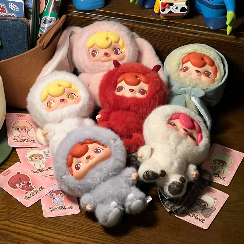 

Genuine New Product Pouka Pouka Pendant Blind Box Ornament Trendy Girl Gift Birthday Gift Bag Pendant Couple Friends Accessory