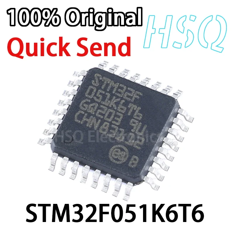 

1PCS NEW STM32F051K6T6 STM32F051 LQFP-32 32-bit Embedded Microcontroller-MCU