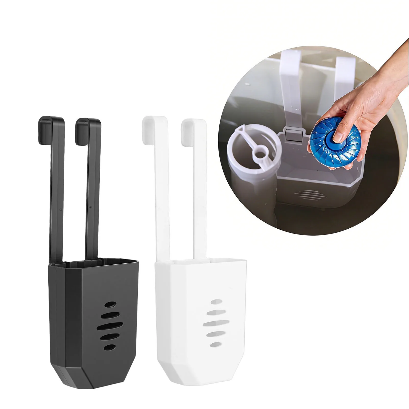 

Держатель для чистящих таблеток для унитаза из АБС-пластика, подвесной, для предотвращения загрязнения воды в бачке унитаза