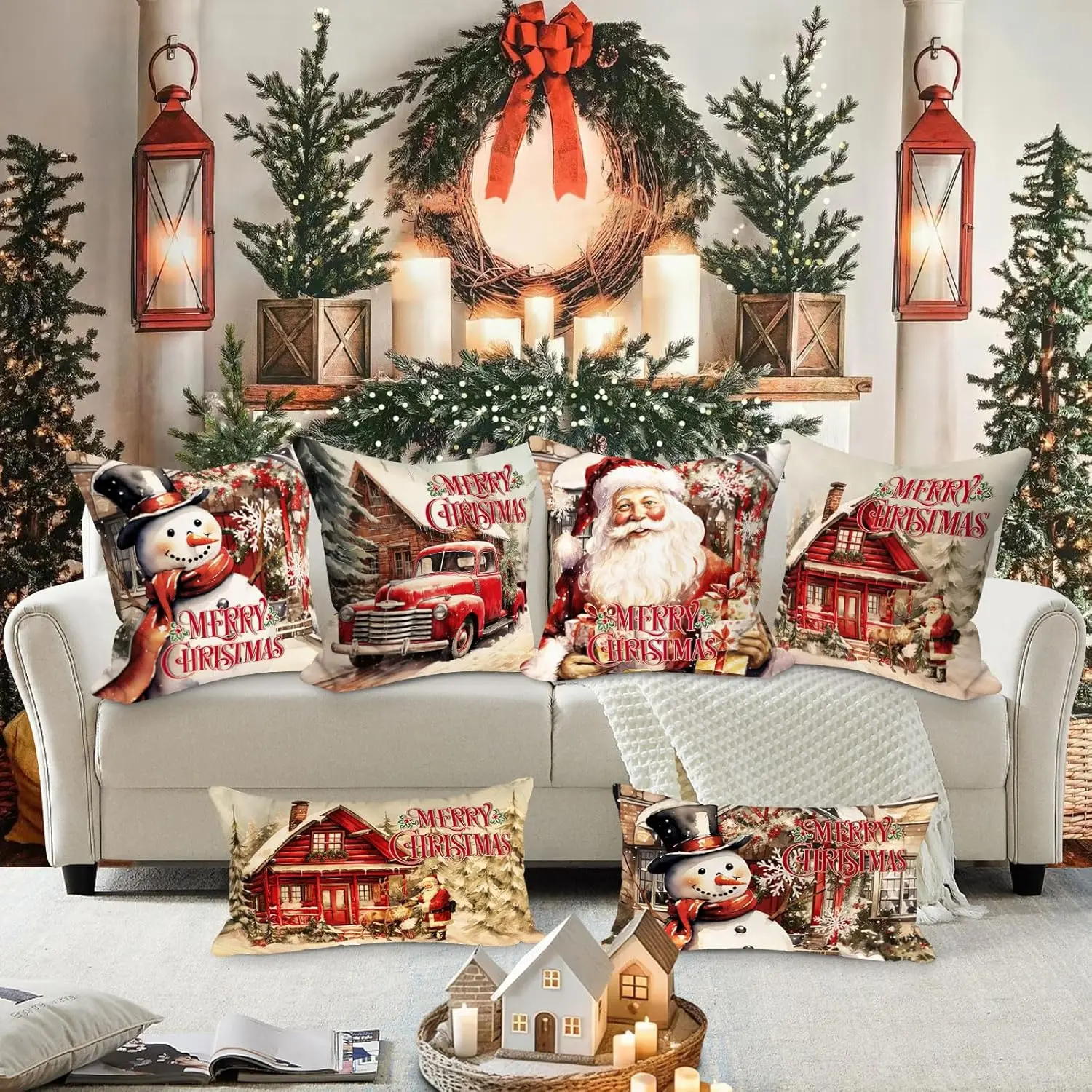 Juego De 4 Fundas D… - image