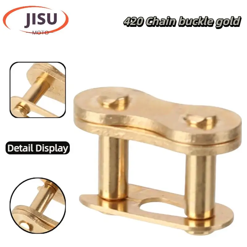 

Motorcycle chain link, 420 chain connector with O-ring link, main connector link