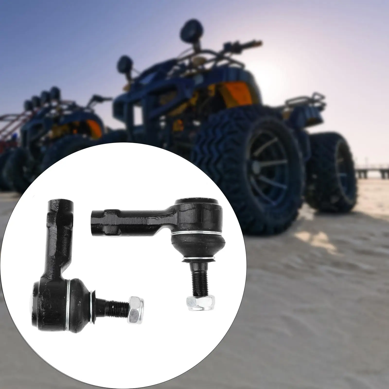 

2x наконечника рулевой тяги, практичная замена для Polaris RZR XP Turbo