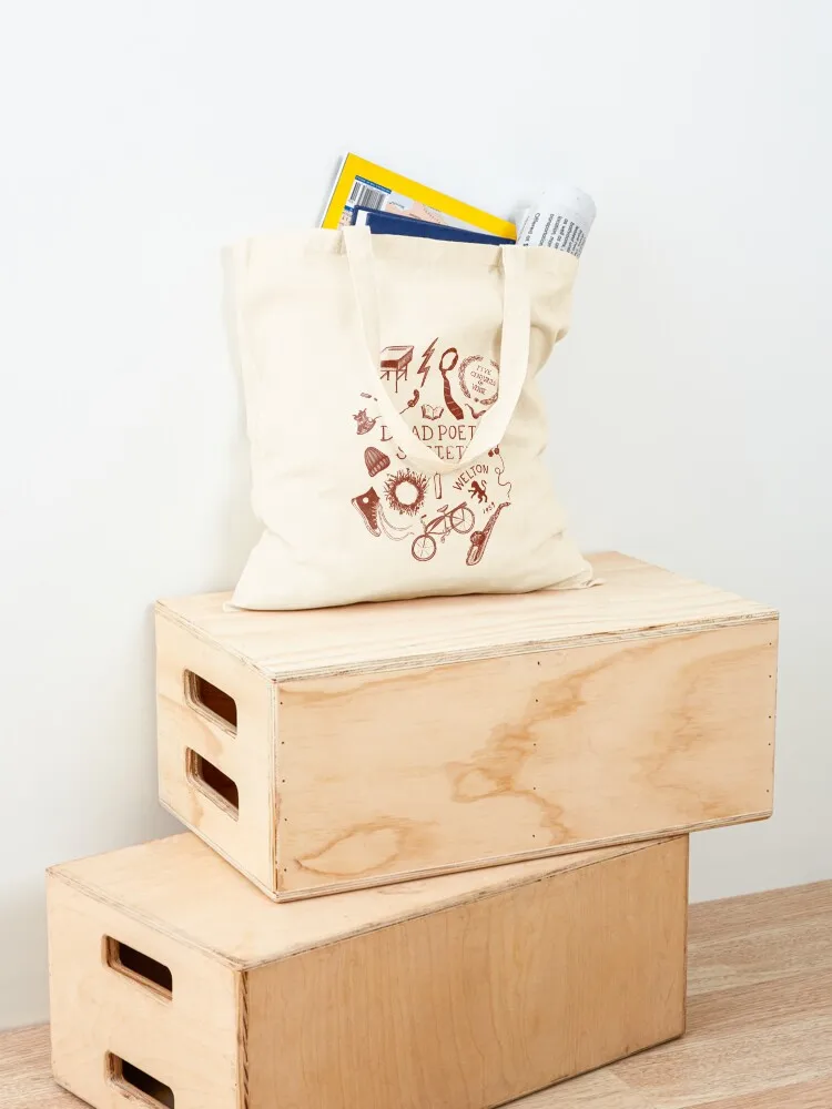 حقيبة حمل من Dead Poets Society، حقيبة قماشية، حقائب شاطئ نسائية، حقيبة يد نسائية، حقائب تسوق