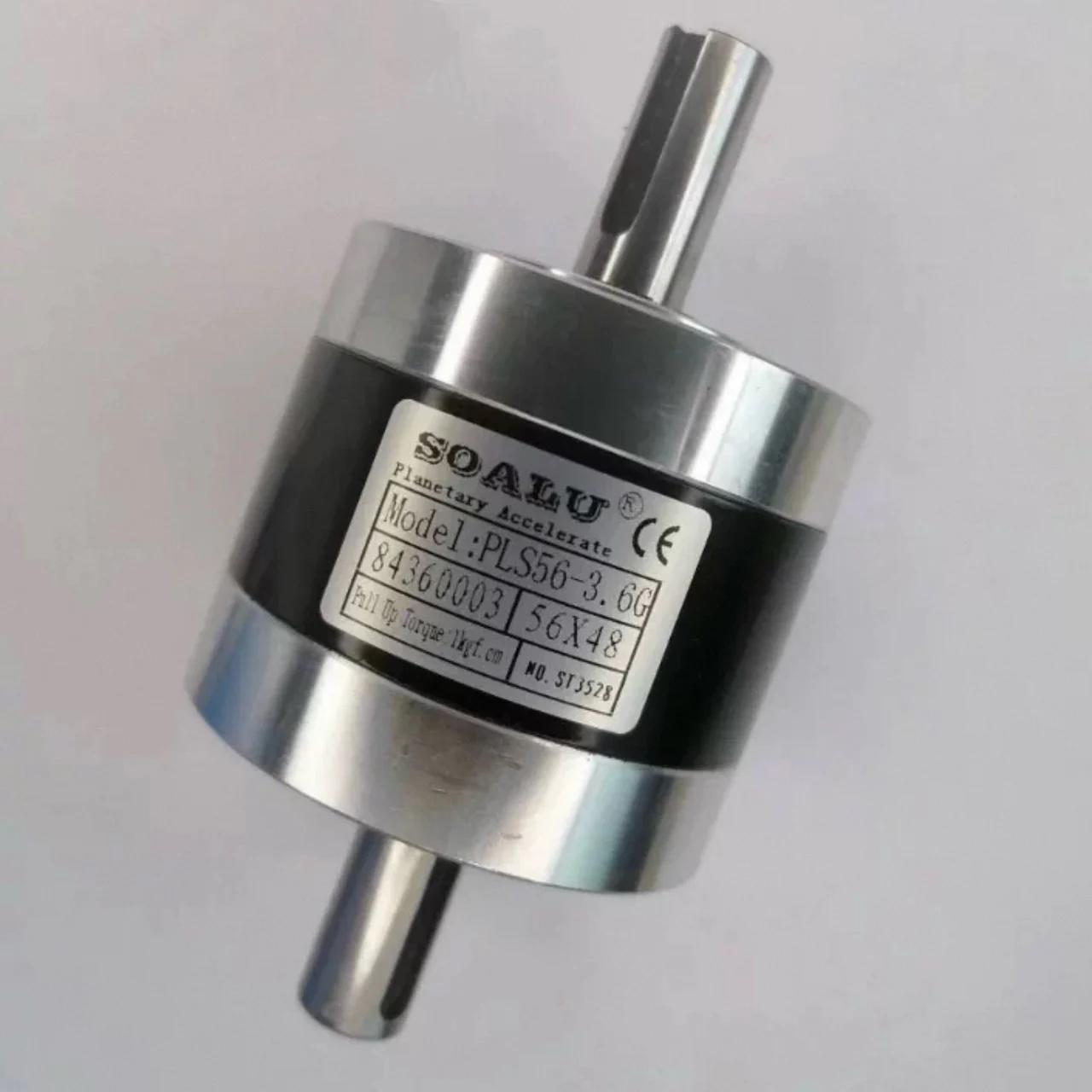 56MM 1:8-1:77 Gearbox Speed Increaser/Reducer Double Output Shaft PLS56 Planetary Gear Box Drive for AGV Automation Equipment
