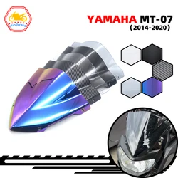 Fits For YAMAHA MT-07 MT07 FZ-07 FZ07 2014 2015 2016 2017 2018 2019 2020 Motorcycle Sports Windshield Visor Windscreen