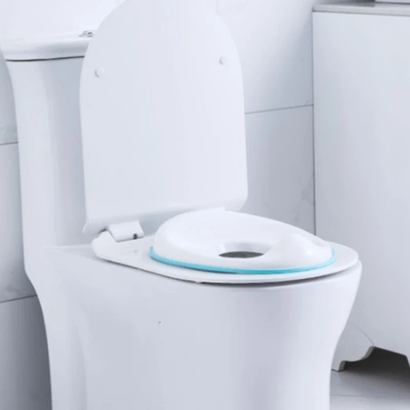 Asiento de entrenamiento para inodoro de bebé, almohadilla para orinal para niños, se adapta a inodoros redondos y ovalados, protector antisalpicaduras, cojín para orinal infantil