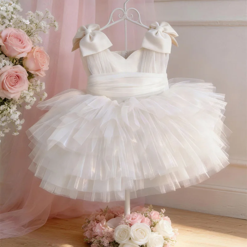 New style birthday party tutu dress for girls, flower girl wedding dress, princess tutu dress
