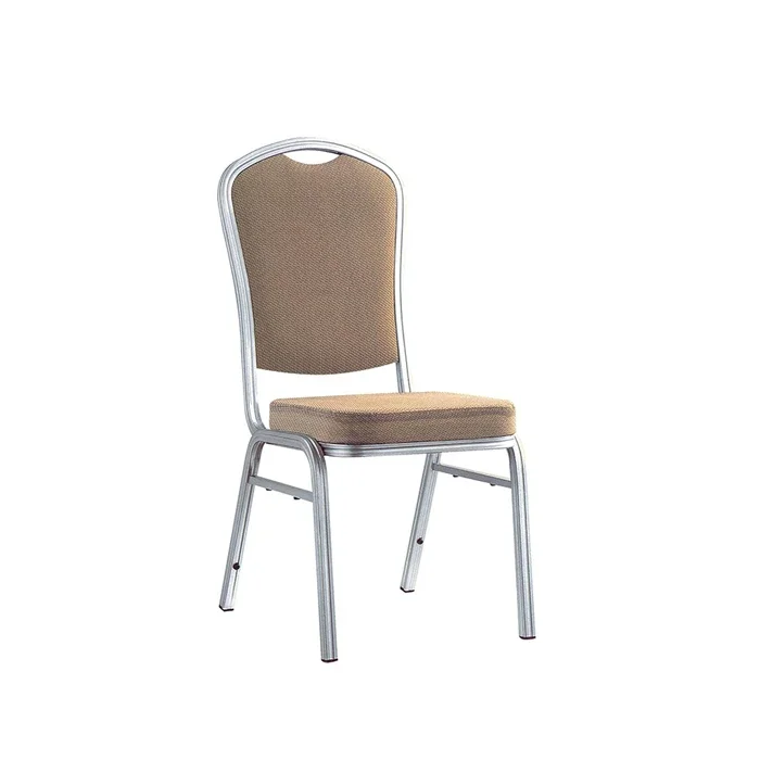 

Metal curved backrest fabric hotel chair suitable for banquet wedding chairs