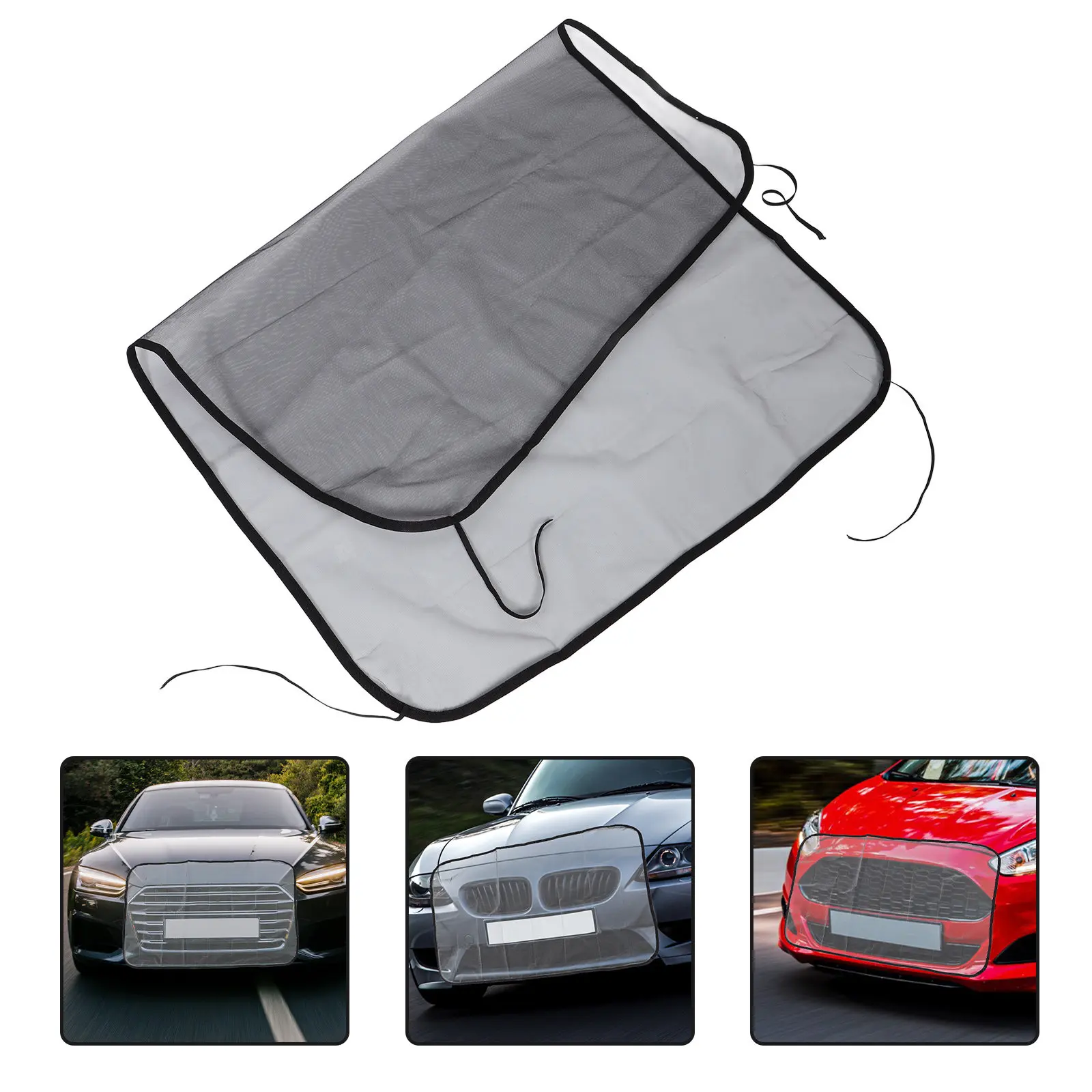 Car Radiator Protection Net Leaf Guard Car Grille Mesh Front Grill Air Intake Stone Dirt Protection Net