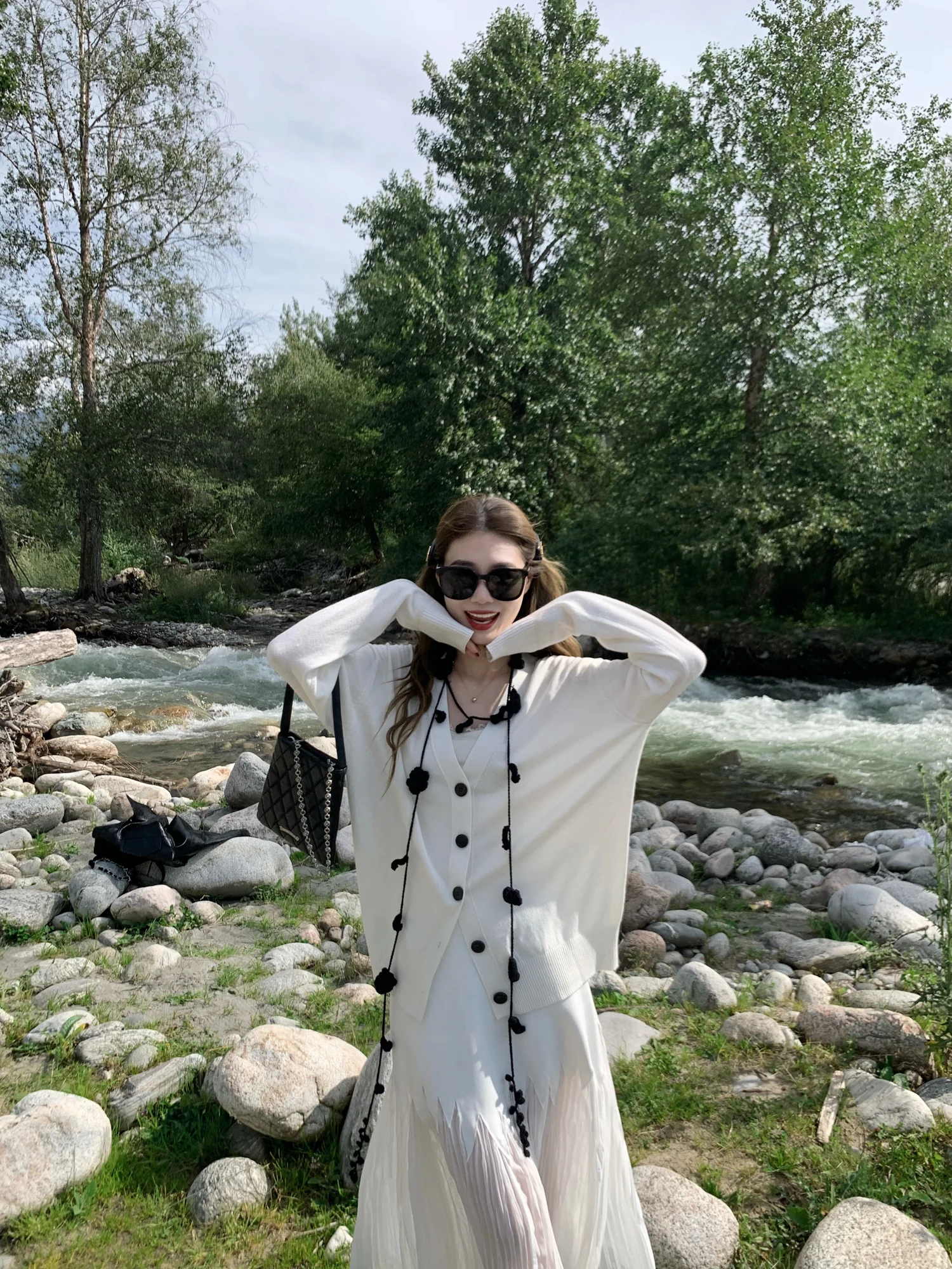 

New Color mat Soft Classic Loose Knitted Open Cardigan Top for Women by Little Lady Brittany Good Fit Korean Sle V-Ne