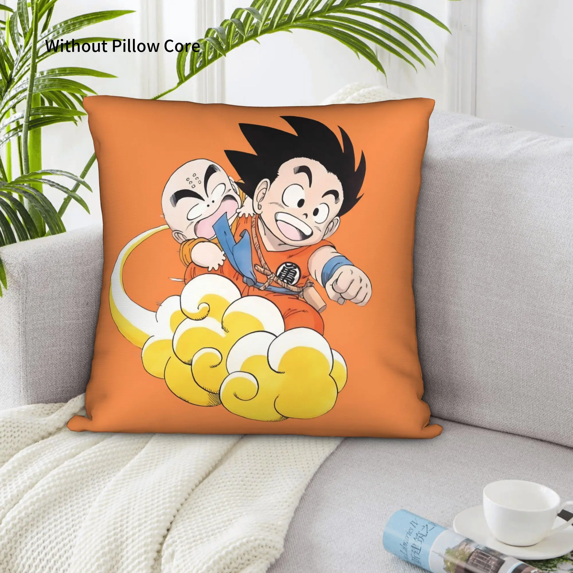1PC Dragon Ball Goku Pillow Case Home Decor Items Double-Sided Printing Anime Sofa Cushion Bedroom Bedside Pillow