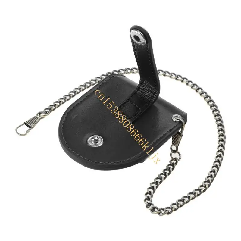 

Pocket Watch Watch Mude Ceeds Case Case Holder Sag с цепью легко использовать 066c