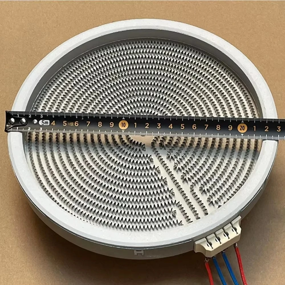 3500W 23CM Electric Ceramic Stove Heating Plates Electric Prevent Dry Burning Electric Hot Tray 220V Commercial Wire Core