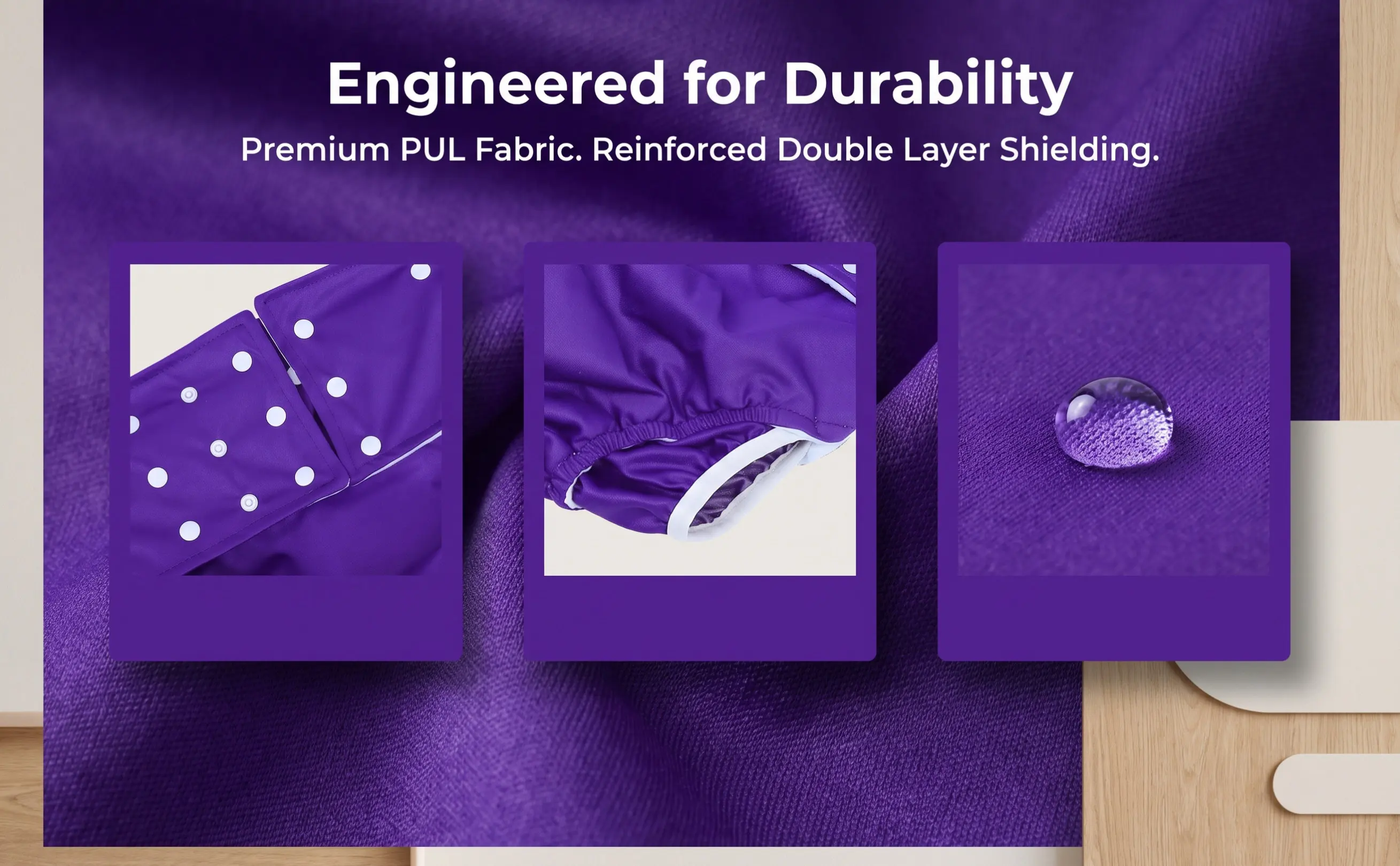 1Pcs Breathable Adult Waterproof Diaper Washable Simple Leak-Proof Sanitary Pants Reusable Comfortable Flexible Diaper