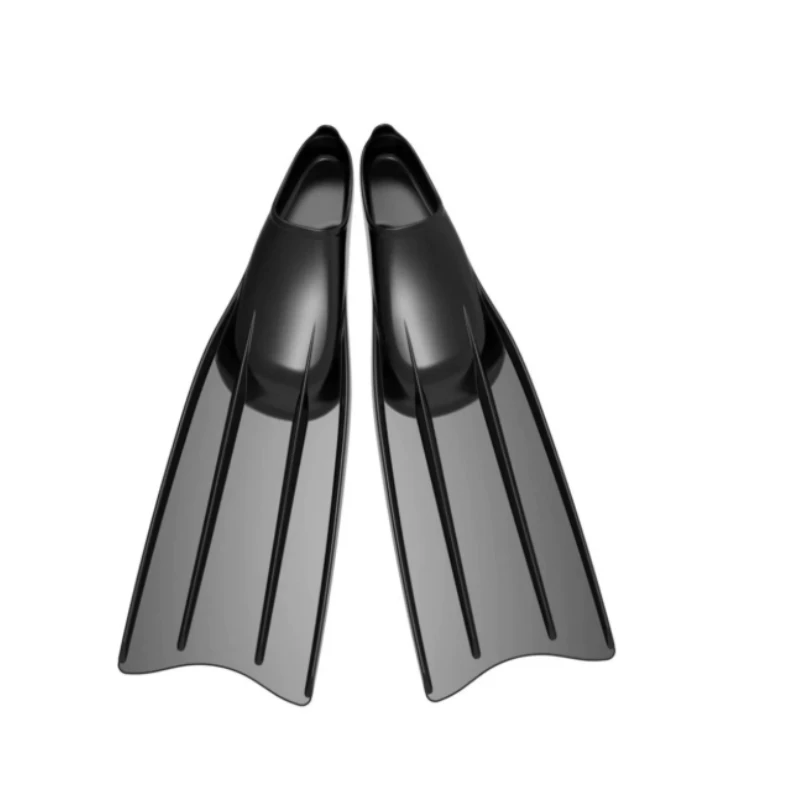 All-silicone Long Fin Diving Swimming Artifact Helps Accelerate Propulsion，Equipped with Soft Long Fins
