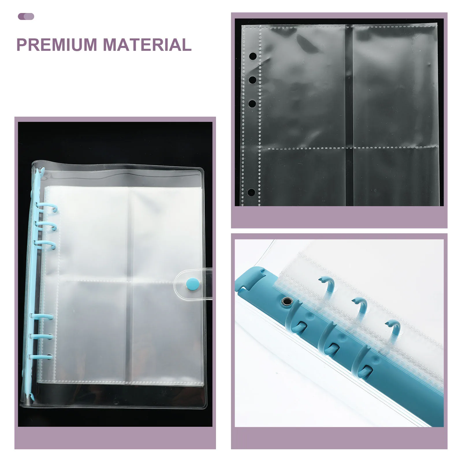 

1 set Storage Book 12 Pages Beads Album Bag Rhinestone Organizer Portable Container Crafts Supplies Storage Box