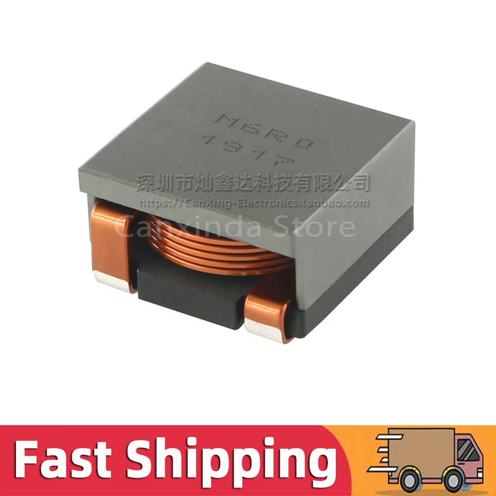 2pcs M6R0 SMD SMT Moulding Shield Power Inductor Inductance 6uH 45A High Current Flat Copper Coils Filter