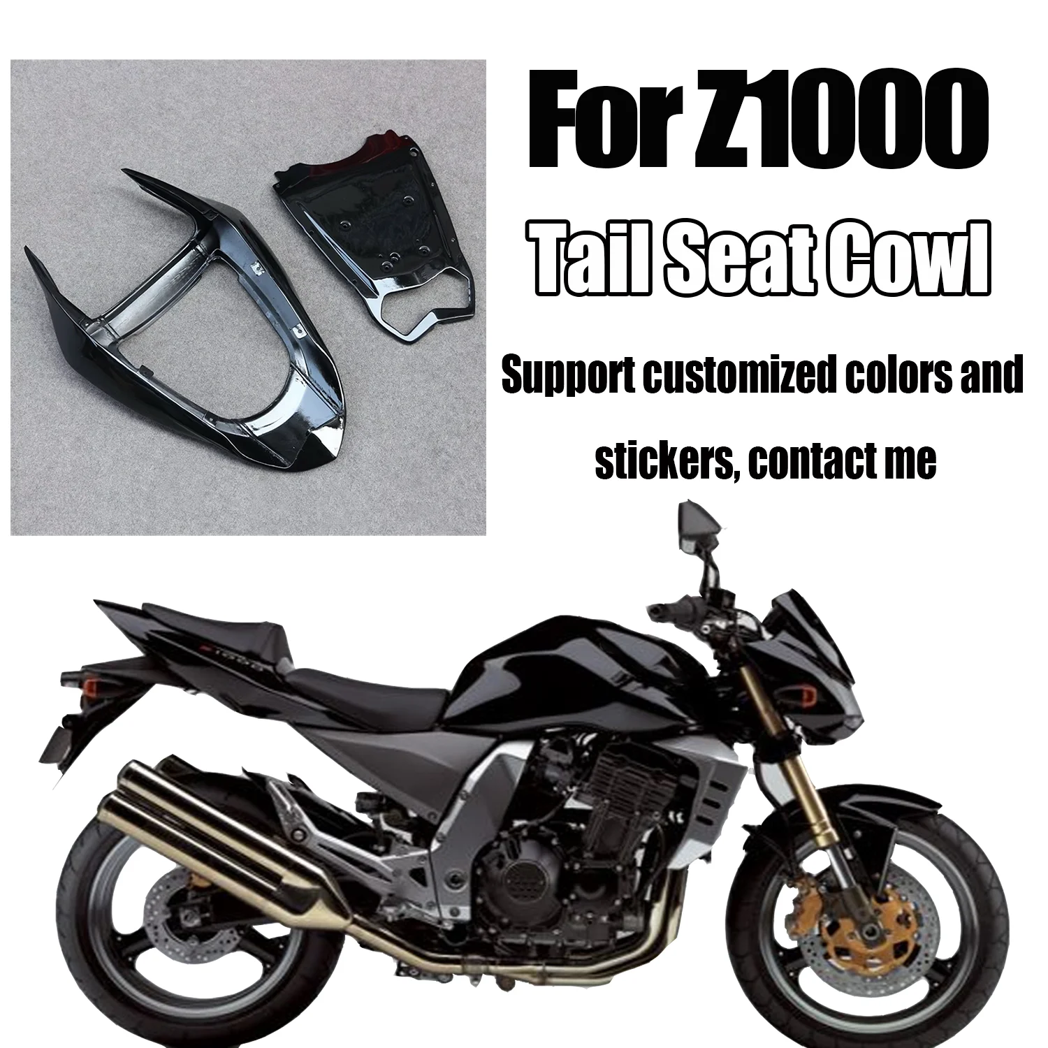 

Bodywork Rear Fairing Section Tail Seat Cowl Fit for Kawasaki Z1000 2003 - 2006 2004 2005 z 1000 03 04 05 06