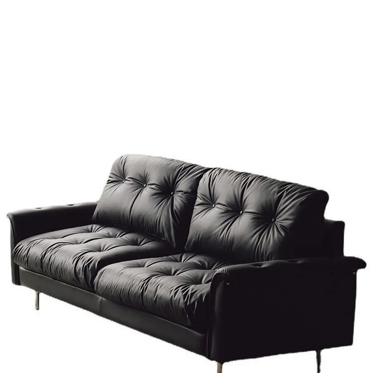 

Retro sofa, living room wabi-sabi wind, simple small apartment