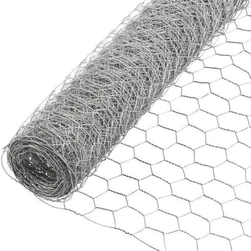 Hexagonal Chicken Wire Mesh 0.1/0.35/0.4m Garden Rabbit Fencing Wall Decoration Galvanised Pet Wire Netting