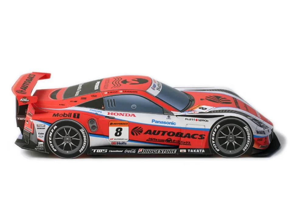 WRC 2011 HSV-010 GT 1:24 نموذج ورقي للسيارة، Dakar World Rally Racing Origami Art، صناعة يدوية ثلاثية الأبعاد Papercraft DIY Craft ZX-127