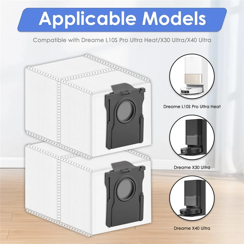 مجموعة ملحقات RMWIN-Dreame X40 Ultra لأكياس الغبار Dreame X40 Ultra Dreame X30 #3