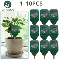 1-10PCS Mini Portable Hygrometer Tester Soil Moisture Meter Garden Plant Flower Indoor Potted Soil Analyzer Detector Tool