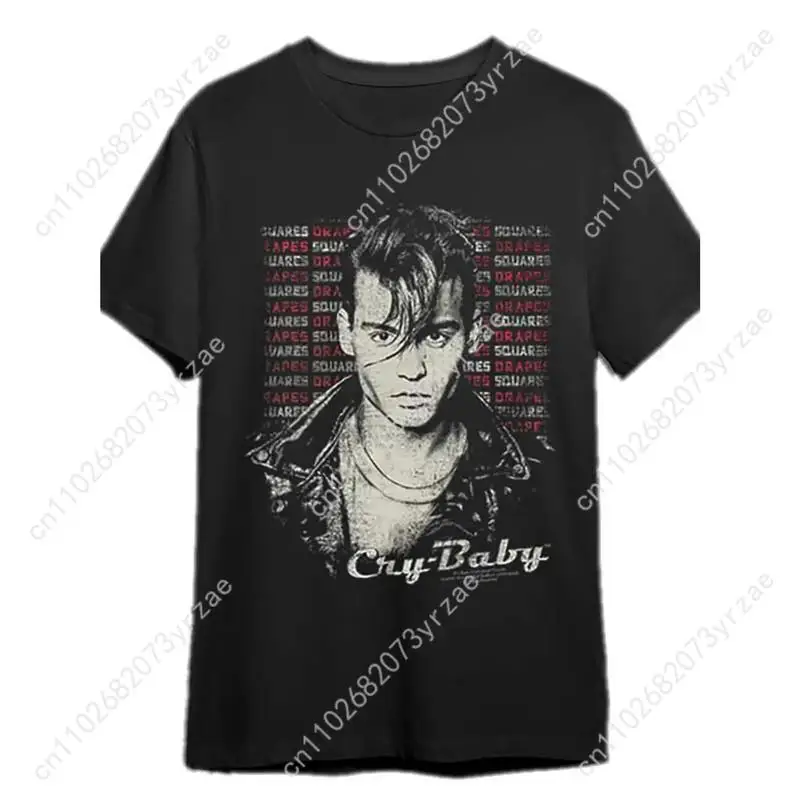 

Retro Tshirt Cry Baby Man Woman High Quality Vintage T Shirt Cotton Short Sleeves Fashion T-shirt Soft Breathable Tops