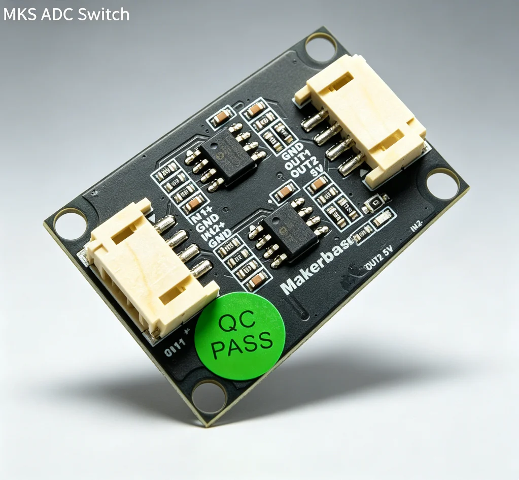 

MKS VESC ADC Switch Dual Channel 0-5V to 0-3.3V Linear Voltage Converter for VESC Throttle Sensor